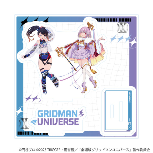 『グリッドマンユニバース』アクリルスタンドプレート41/宝多六花&新条アカネ バーチャルライバーver.(描き下ろしイラスト)