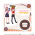 『グリッドマンユニバース』アクリルスタンドプレート44/南夢芽&飛鳥川ちせ ぬいぐるみと一緒ver.(描き下ろしイラスト)