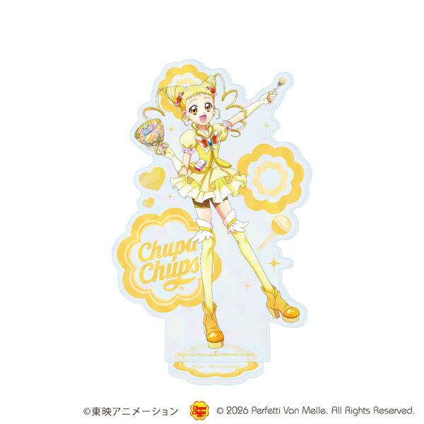 《Yes!光之美少女5 GoGo!×Chupa Chups》全息亚克力立牌03/Cure Lemonade