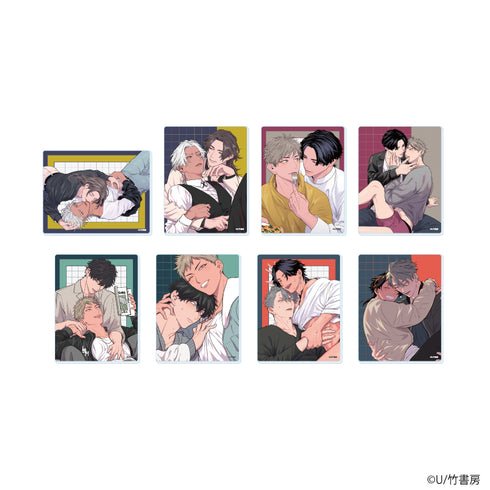 《U老师》亚克力卡01/全彩套装 完整套装(共8种)(官方插画)
