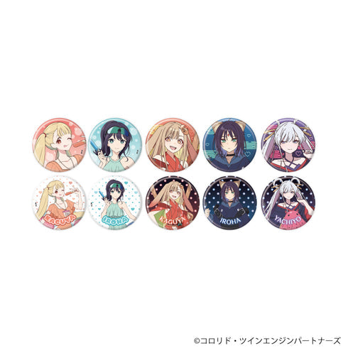 『超かぐや姫!』缶バッジ04/ブラインド(全10種)(公式&描き下ろしイラスト)【BOX】【202608再販】