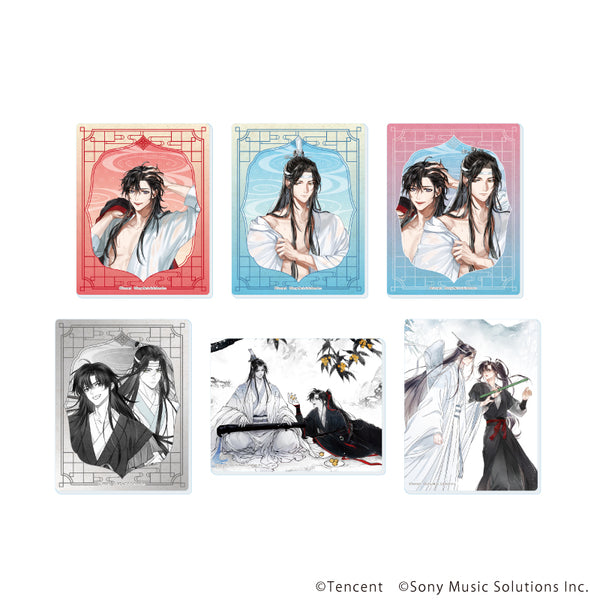 『魔道祖師』アクリルカード02/コンプリートセット(全6種)(公式&描き起こしイラスト)