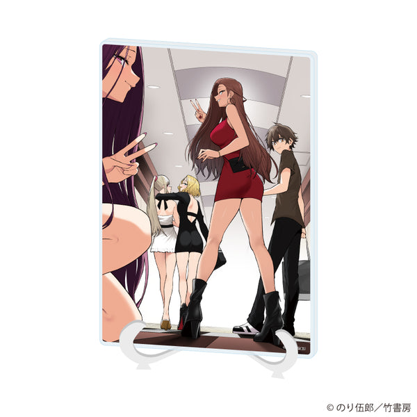 《今泉家似乎已經變成辣妹們的聚集地了~DEEP~》壓克力藝術板(A5尺寸)01/群像設計(官方插圖)