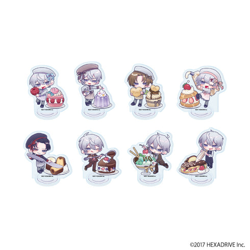 『MakeS -おはよう、私のセイ-』アクリルぷちスタンド02/スイーツver. コンプリートセット(全8種)(ミニキャライラスト)