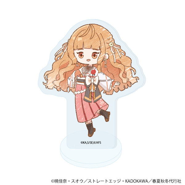 『春夏秋冬代行者 春の舞』アクリルぷちスタンド01/花葉雛菊(レトロアートイラスト)