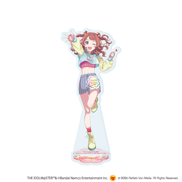 『学園アイドルマスター×チュッパチャプス』アクリルスタンド01/花海咲季(描き下ろしイラスト)