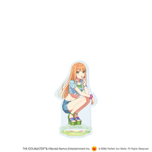 『学園アイドルマスター×チュッパチャプス』アクリルスタンド08/紫雲清夏(描き下ろしイラスト)