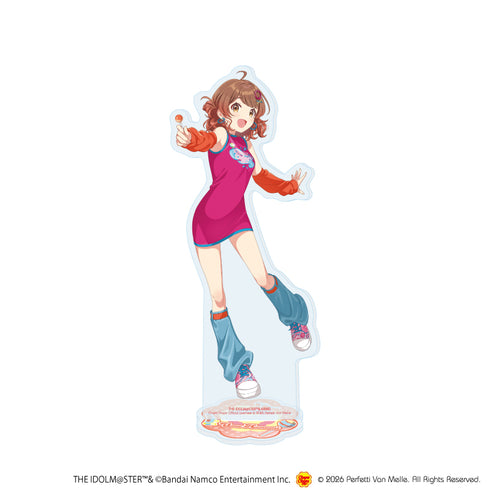 『学園アイドルマスター×チュッパチャプス』アクリルスタンド12/花海佑芽(描き下ろしイラスト)
