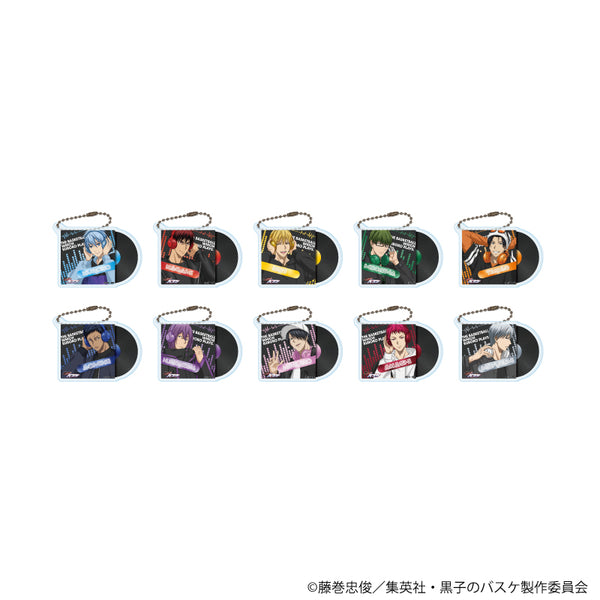 『黒子のバスケ』アクリルキーホルダー08/ヘッドフォンver. コンプリートセット(全10種)(描き下ろしイラスト)