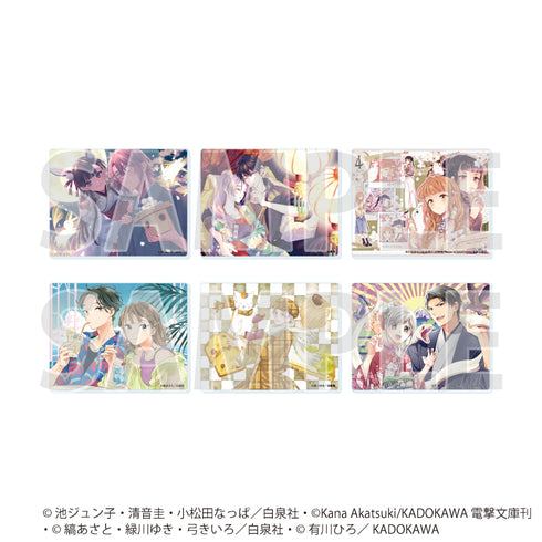 『LaLaオールスターカレンダー』アクリルカード01/コンプリートセット(全6種)