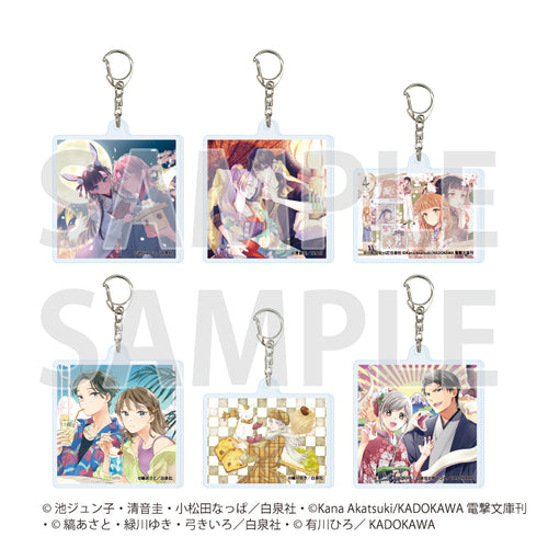 『LaLaオールスターカレンダー』アクリルキーホルダー01/コンプリートセット(全6種)