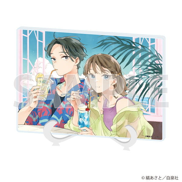 『LaLaオールスターカレンダー』アクリルアートボード(A5サイズ)12/汐風と竜のすみか