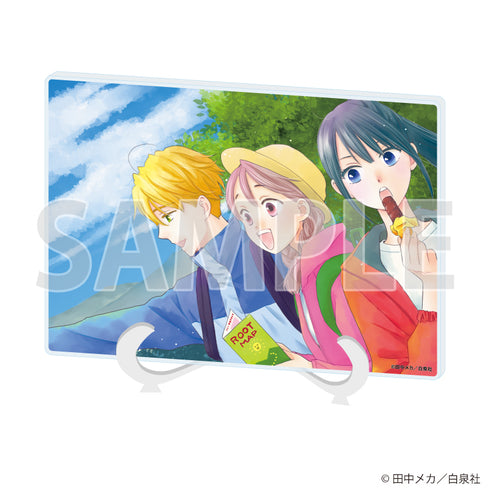 『LaLaオールスターカレンダー』アクリルアートボード(A5サイズ)13/花はことりを好きすぎる