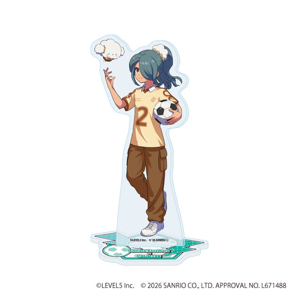 『イナズマイレブン×サンリオキャラクターズ』アクリルスタンド04/風丸一郎太×こぎみゅん(コラボイラスト)