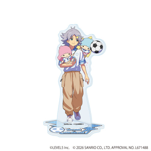 『イナズマイレブン×サンリオキャラクターズ』アクリルスタンド05/吹雪士郎×リトルツインスターズ(コラボイラスト)
