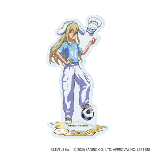 『イナズマイレブン×サンリオキャラクターズ』アクリルスタンド07/亜風炉照美×シナモロール(コラボイラスト)