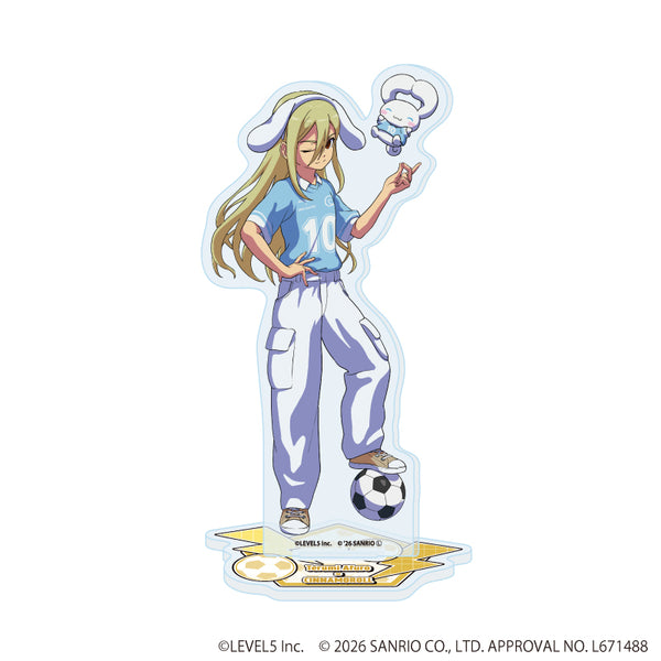 『イナズマイレブン×サンリオキャラクターズ』アクリルスタンド07/亜風炉照美×シナモロール(コラボイラスト)