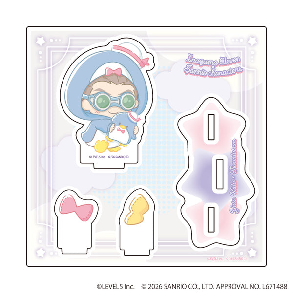 『イナズマイレブン×サンリオキャラクターズ』アクリルスタンドプレート36/鬼道有人×タキシードサム(コラボイラスト)