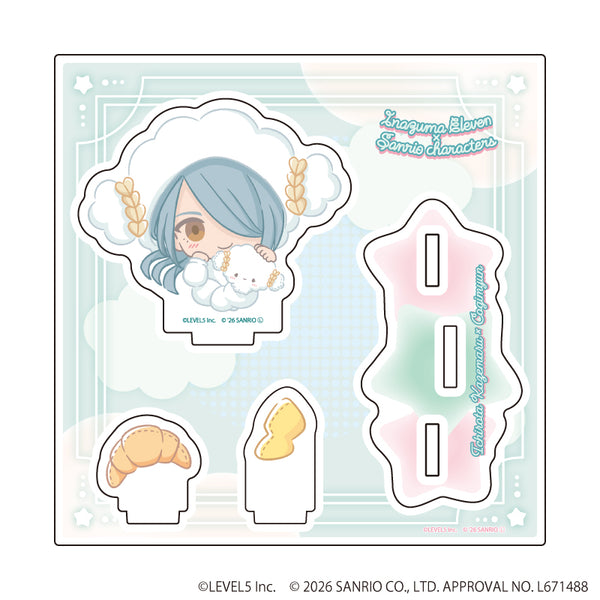 『イナズマイレブン×サンリオキャラクターズ』アクリルスタンドプレート37/風丸一郎太×こぎみゅん(コラボイラスト)