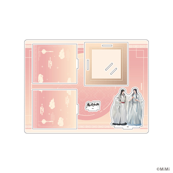 『大河幻想ラジオドラマ魔道祖師』アクリルジオラマ」04/魏無羨&藍忘機 隠居ver.(描き下ろしイラスト)