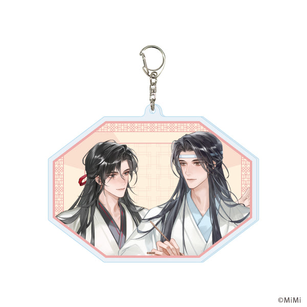『大河幻想ラジオドラマ魔道祖師』デカアクリルキーホルダー」04/魏無羨&藍忘機 隠居ver.(描き下ろしイラスト)