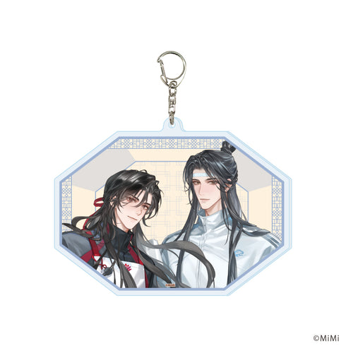 『大河幻想ラジオドラマ魔道祖師』デカアクリルキーホルダー」06/魏無羨&藍忘機 ジャージver.(描き下ろしイラスト)