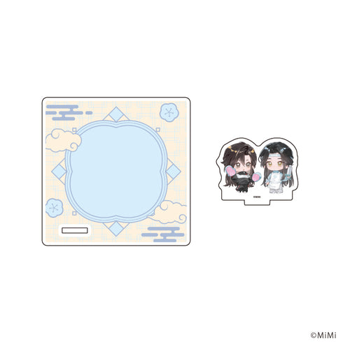 『大河幻想ラジオドラマ魔道祖師』アクリルコースタースタンド」03/魏無羨&藍忘機 ジャージver.(ミニキャライラスト)