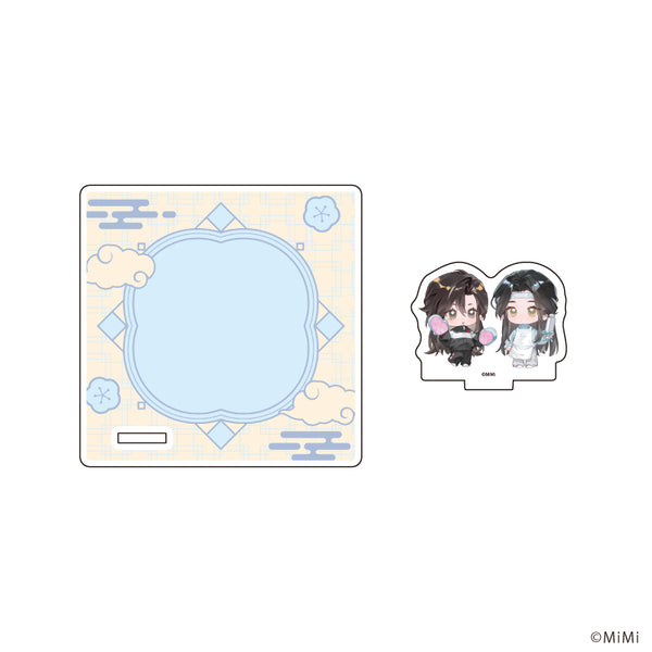 『大河幻想ラジオドラマ魔道祖師』アクリルコースタースタンド」03/魏無羨&藍忘機 ジャージver.(ミニキャライラスト)