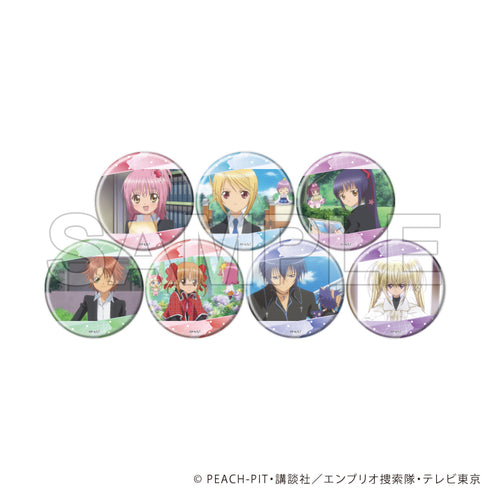 『しゅごキャラ!』缶バッジ08/コンプリートセット(全7種)(場面写イラスト)