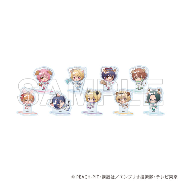 『しゅごキャラ!』アクリルぷちスタンド05/アニマル宇宙服ver. コンプリートセット(全9種)(ミニキャライラスト)