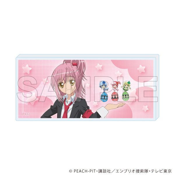 『しゅごキャラ!』ミニアクリルブロック02/日奈森あむ&ラン&ミキ&スゥ(場面写イラスト)
