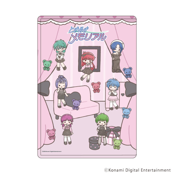 『ときめきメモリアル』キャラクリアケース01/集合デザイン ダークガーリーver.(グラフアートイラスト)