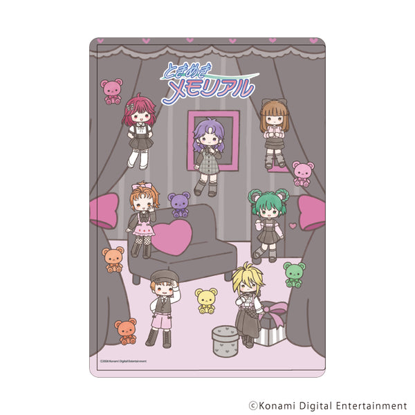 『ときめきメモリアル』キャラクリアケース02/集合デザイン ダークガーリーver.(グラフアートイラスト)