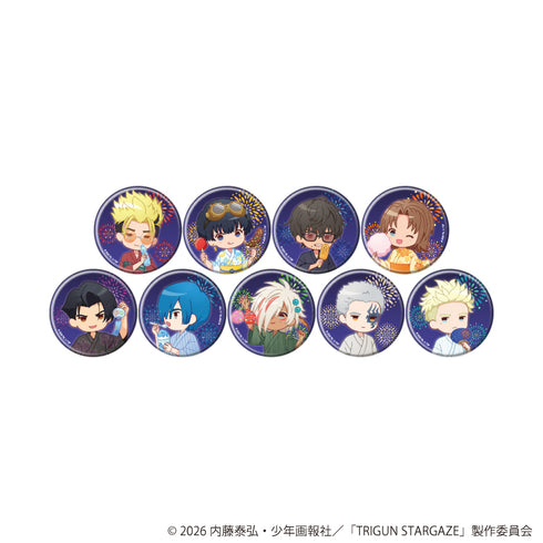 『TRIGUN STARGAZE』缶バッジ06/コンプリートセット(全9種)(グラフアート)