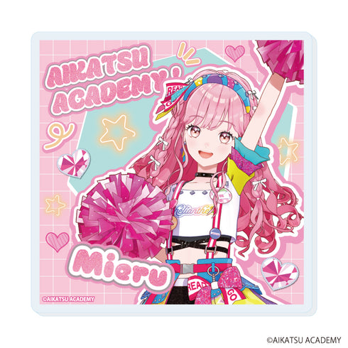 『アイカツアカデミー!』アクリルコースター01/姫乃みえる チアver.(撮り下ろし)