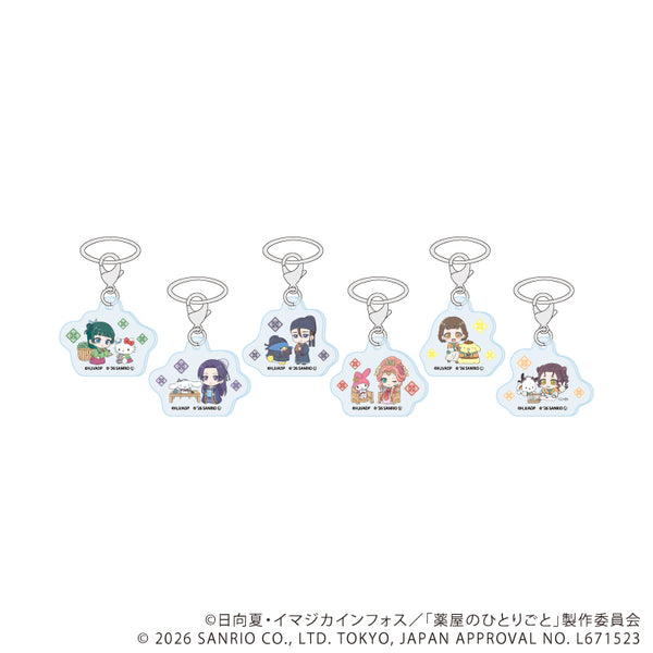 『薬屋のひとりごと×サンリオキャラクターズ』アンブレラマーカー01/コンプリートセット(全6種)(コラボイラスト)