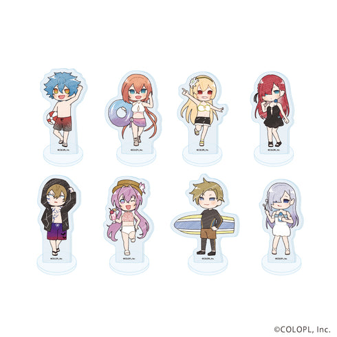 『白猫プロジェクト』アクリルぷちスタンド07/水着ver. コンプリートセット(全8種)(グラフアートイラスト)