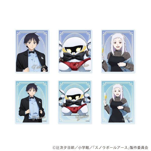 "Snowball Earth" Acrylic Card 02 / Complete Set (All 6 Varieties) (Original Illustration)