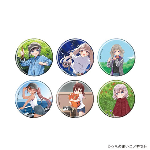 『スローループ』缶バッジ04/コンプリートセット(全6種)(公式イラスト)