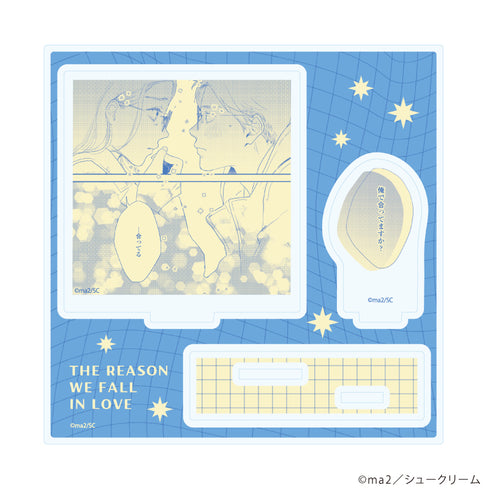 "The Reasons We Fall in Love" Acrylic Stand Plate 02/B (Official Illustration)