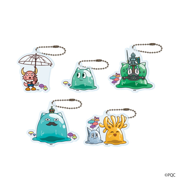 『ポンコツクエスト』アクリルキーホルダー04/コンプリートセット(全5種)(描き下ろしイラスト)