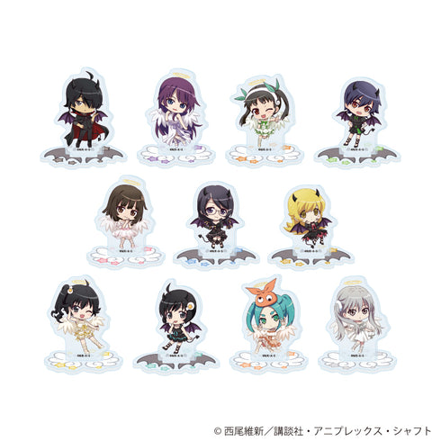 『〈物語〉シリーズ』アクリルぷちスタンド01/天使と悪魔ver. コンプリートセット(全11種)(ミニキャライラスト)