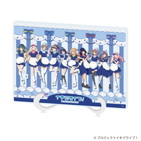 "Ikiz Live! LOVELIVE! BLUEBIRD" Acrylic Art Board (A5 Size) 01/Crepe Ver. (Original Illustration)