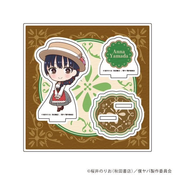 "The Crazy Guy in My Heart" Acrylic Stand Plate 11/F (Mini Character Illustration)