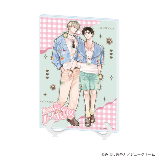 《摯愛的弱者》壓克力畫板(A5尺寸)01/忍&仁(全新繪製插圖)