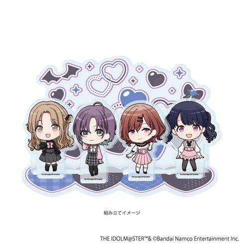 "The Idolmaster Shiny Colors" Acrylic Diorama 16/283 Pro Noctil Dark Girly Fashion Ver. (Mini Character Illustration)