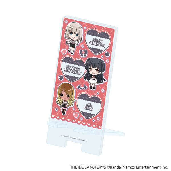 『アイドルマスター シャイニーカラーズ』スマキャラスタンド11/283プロ ストレイライト ダークガーリーファッションver.(ミニキャライラスト)