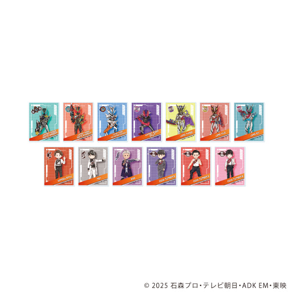 『仮面ライダーゼッツ』アクリルカード02/コンプリートセット(全13種)(グラフアートイラスト)