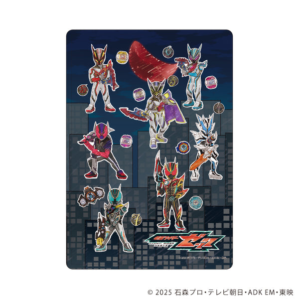 『仮面ライダーゼッツ』キャラクリアケース03/集合デザインA(グラフアートイラスト)