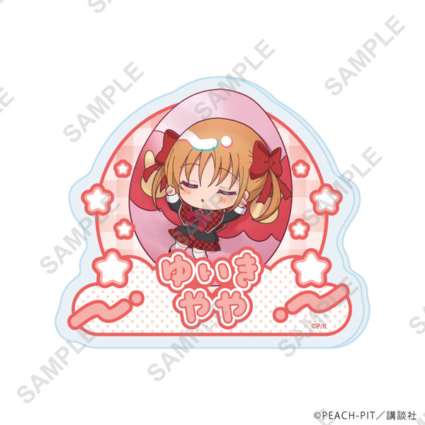 『しゅごキャラ!』おなまえアクリルプレートバッジ06/結木やや しゅごたまクッションver.(ミニキャライラスト)